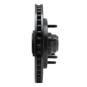 Ford F-150 Brake Rotor (1) - Front Right - R1 Concepts - Drilled & Slotted - Black - `97-`04